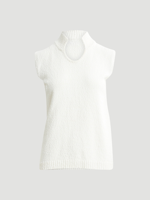 Holzweiler Barbro Knit Women's Tops White | VJCZ-37890