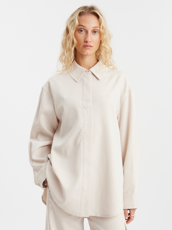 Holzweiler Dais Women's Shirts White | QRTM-06391