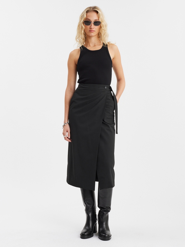 Holzweiler Gabriela Women's Skirts Black | XFHC-90756