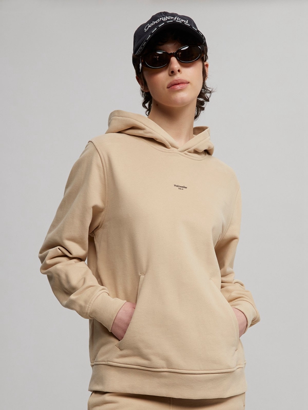 Holzweiler M. Oslo Women's Hoodie Beige | BACS-41329