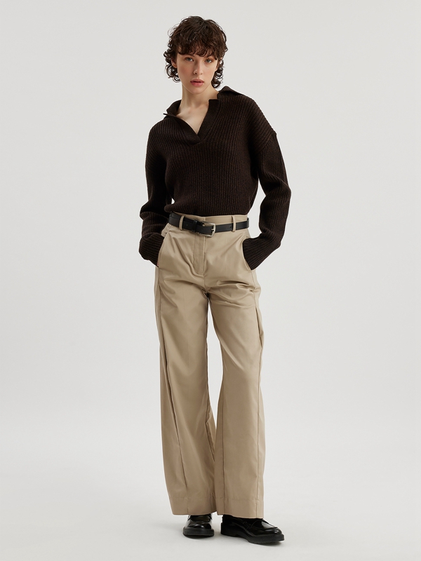 Holzweiler Vidda Women's Trousers Brown | PTYD-17680