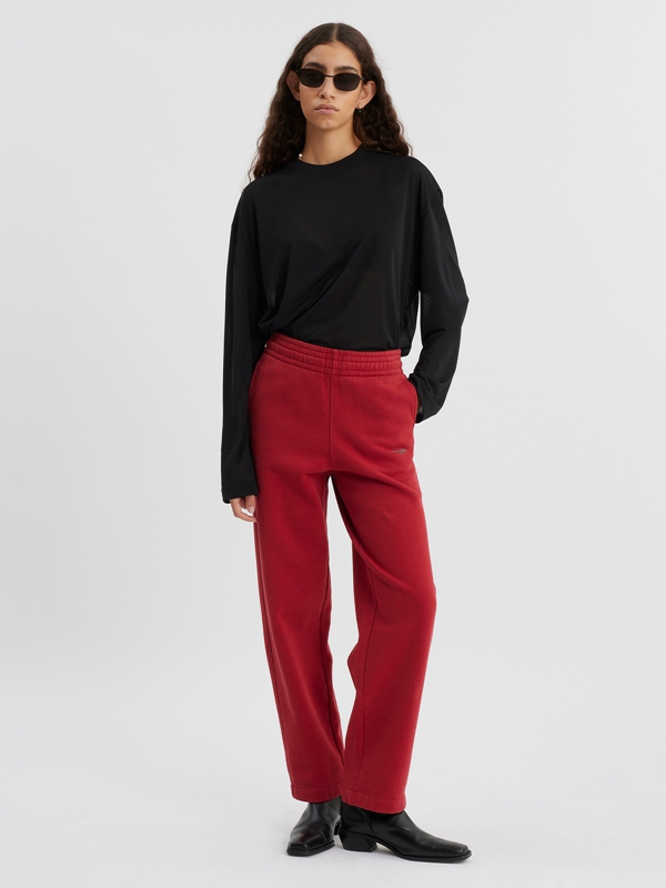 Holzweiler W. Lagoon Oslo Women's Trousers Red | UANQ-37458