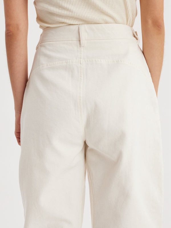 Holzweiler Aglaia Women's Trousers White | XUBA-01952