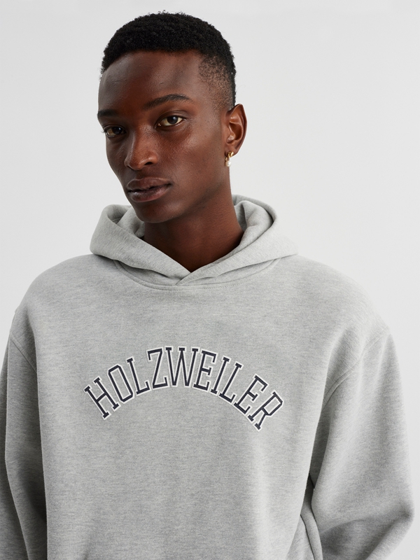 Holzweiler Cooper Men's Hoodie Grey | MQZB-82749