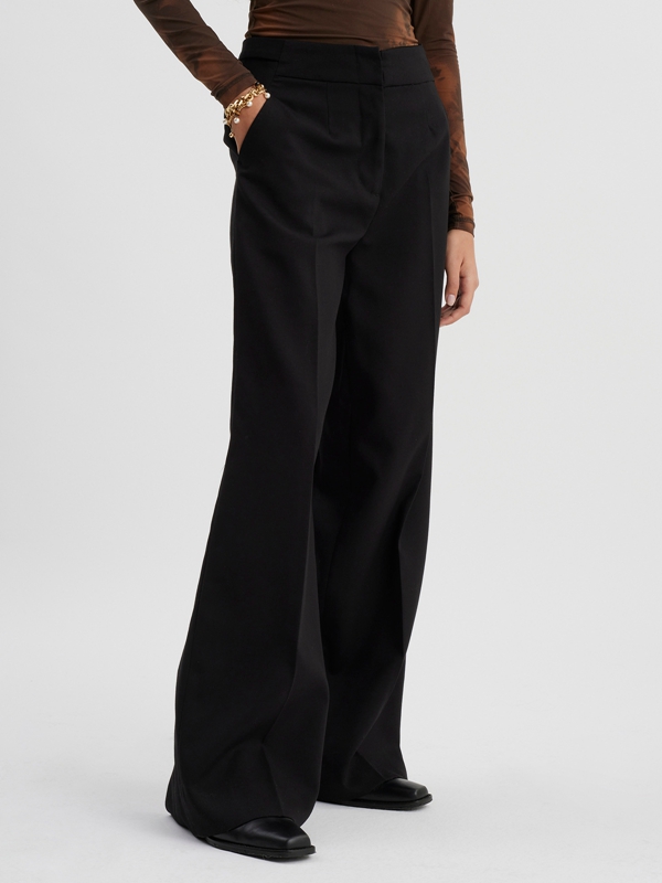 Holzweiler Ella Women's Trousers Black | FNJA-30412