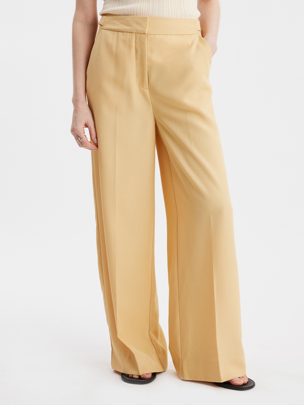 Holzweiler Ella Women's Trousers Yellow | RGSW-27430