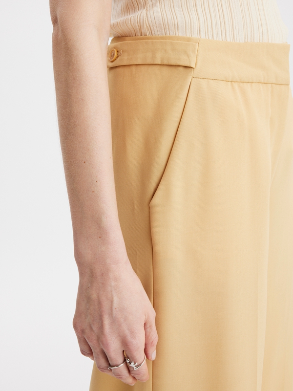 Holzweiler Ella Women's Trousers Yellow | RGSW-27430