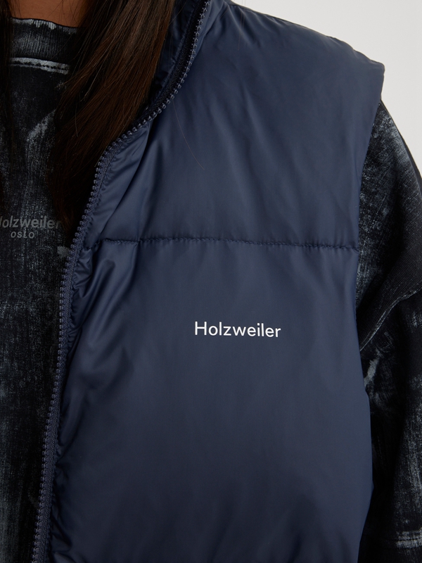 Holzweiler M. Ail Down Men's Vest Navy | AJNG-98271