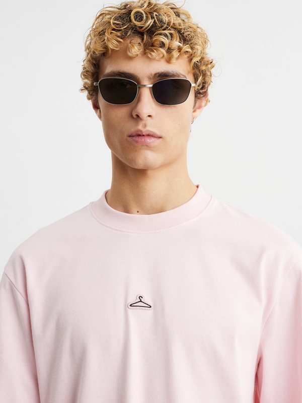 Holzweiler M. Hanger Longsleeve Men's Shirts Pink | XEDM-63509