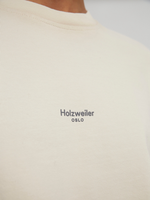 Holzweiler M. Ranger Men's T Shirts Cream | TNBX-94081