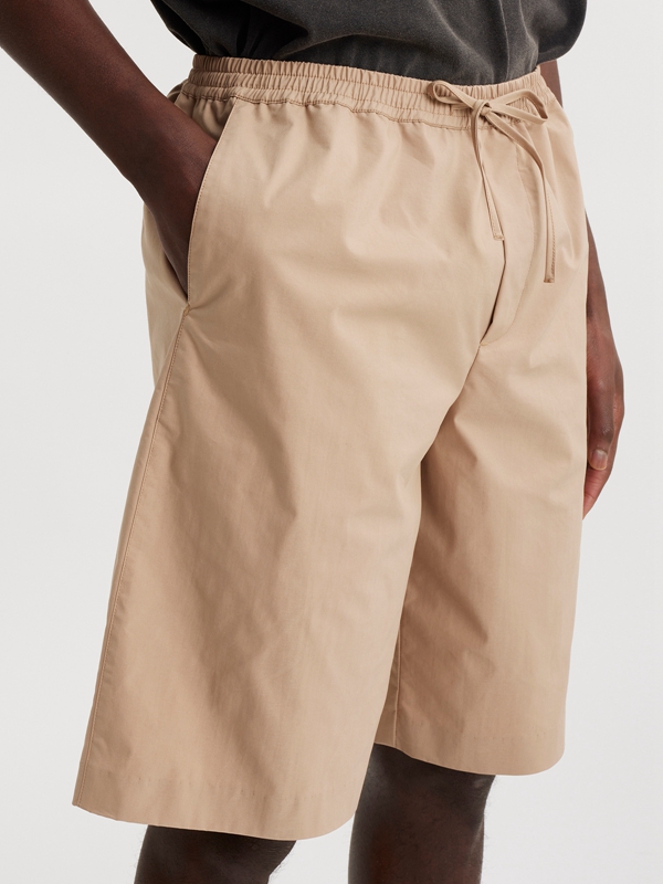 Holzweiler Oliver Men's Shorts Beige | KMOS-45381