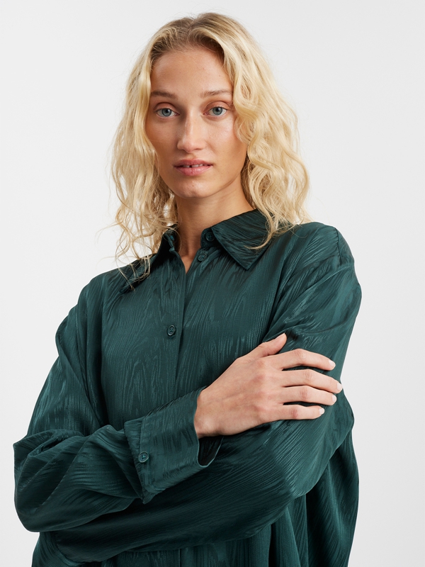 Holzweiler Pommen Women's Shirts Green | KZMR-74185