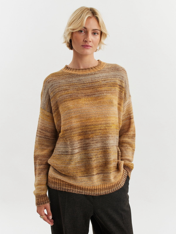 Holzweiler Sandaker Knit Women\'s Sweaters Yellow | DYWE-75936