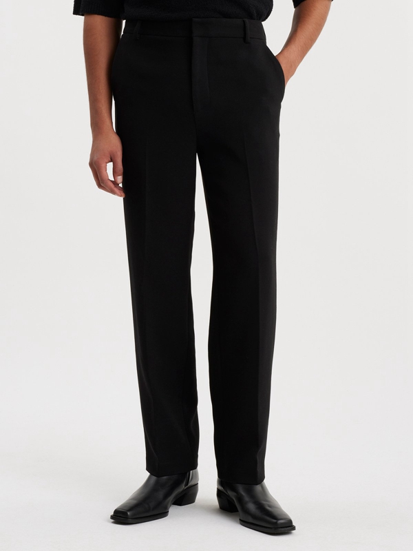 Holzweiler Stanley Formal Men's Trousers Black | WAXH-68152