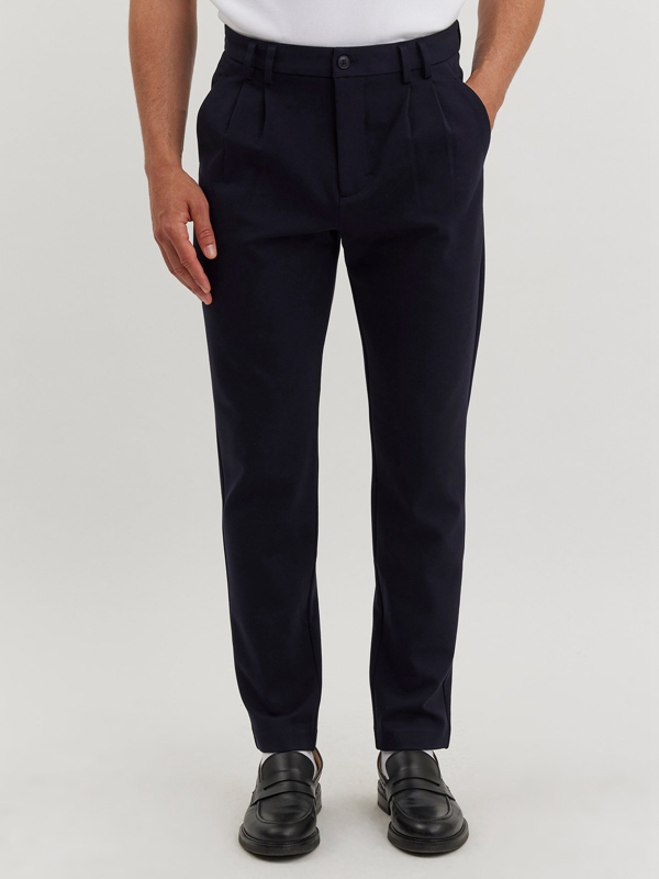 Holzweiler Tobi Long Men's Trousers Navy | IYBE-72896