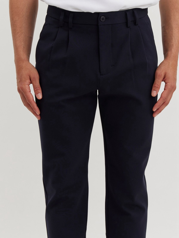 Holzweiler Tobi Long Men's Trousers Navy | IYBE-72896