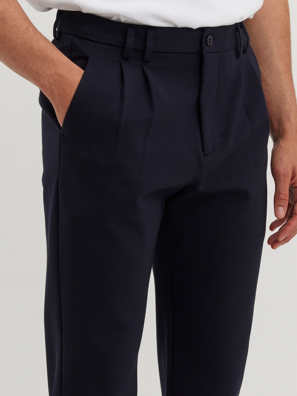 Holzweiler Tobi Long Men's Trousers Navy | IYBE-72896