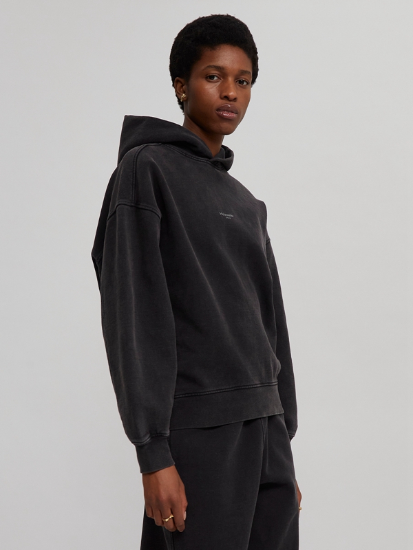 Holzweiler W. Paradise Oslo Women's Hoodie Black | NDTV-87049